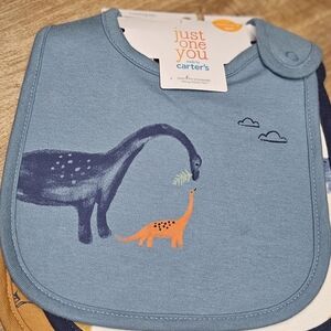 NWT Carter's, Just One You 3 Pack Bibs